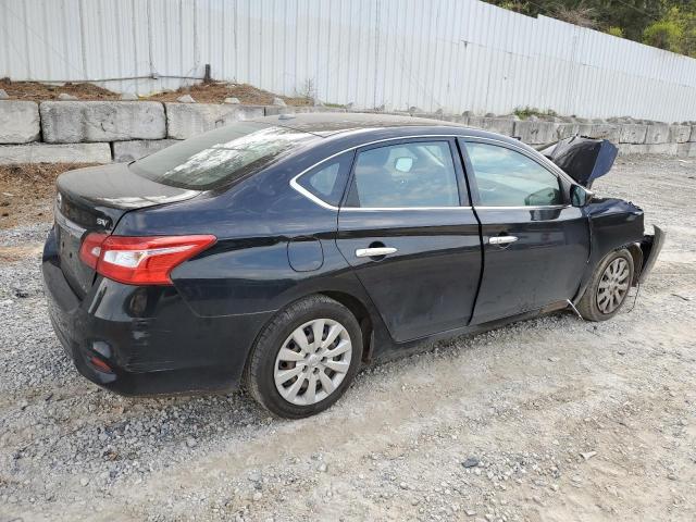 3N1AB7AP2HL705032 - 2017 NISSAN SENTRA S BLACK photo 3