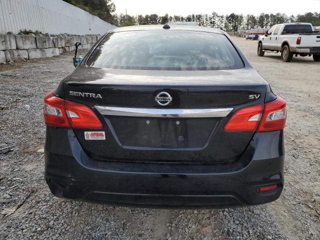 3N1AB7AP2HL705032 - 2017 NISSAN SENTRA S BLACK photo 6