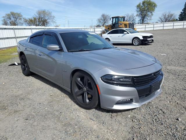 2C3CDXCT5JH133600 - 2018 DODGE CHARGER R/T SILVER photo 4
