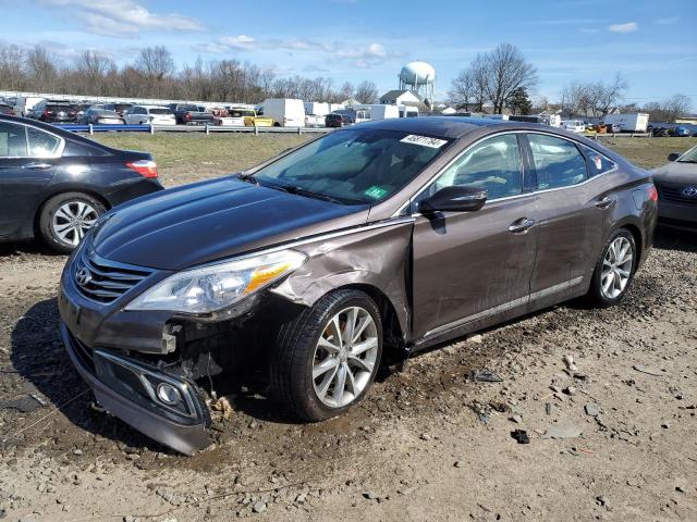 KMHFG4JG3FA474175 - 2015 HYUNDAI AZERA GRAY photo 1