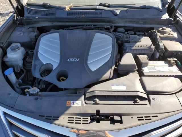 KMHFG4JG3FA474175 - 2015 HYUNDAI AZERA GRAY photo 11