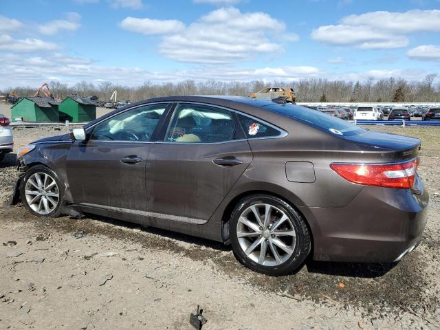 KMHFG4JG3FA474175 - 2015 HYUNDAI AZERA GRAY photo 2