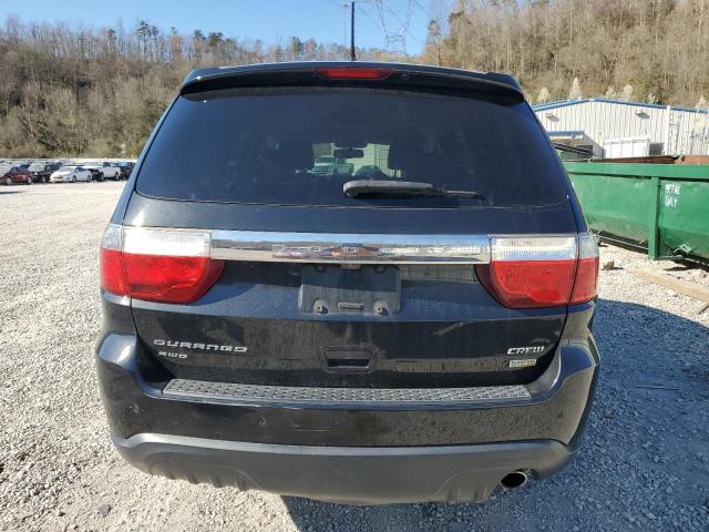 1C4RDJDG7DC664812 - 2013 DODGE DURANGO CREW BLACK photo 6