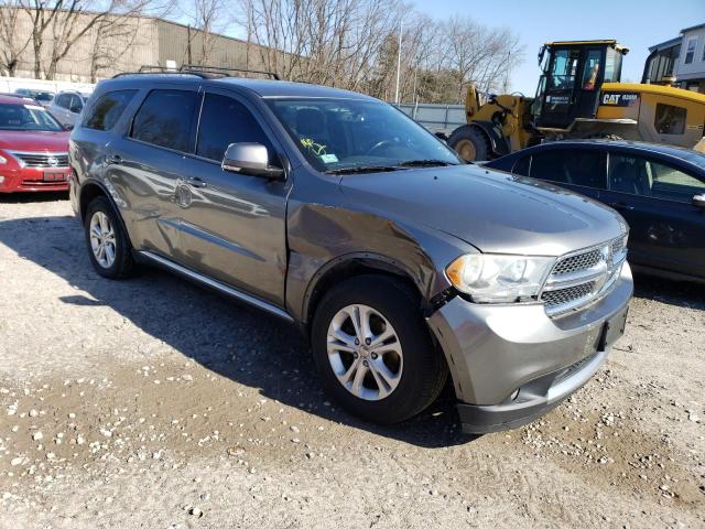 1D4RE4GG6BC704985 - 2011 DODGE DURANGO CREW GRAY photo 4