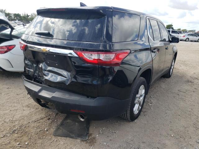 1GNERFKW3JJ239688 - 2018 CHEVROLET TRAVERSE LS BLACK photo 4