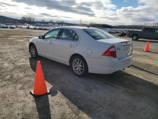 3FAHP0JA5BR145307 - 2011 FORD FUSION SEL WHITE photo 2