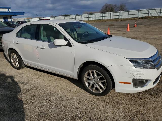 3FAHP0JA5BR145307 - 2011 FORD FUSION SEL WHITE photo 4