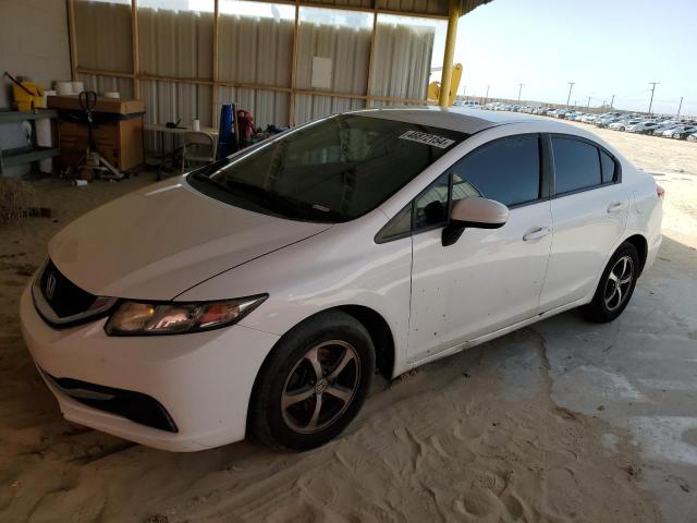 2HGFB2F71FH512604 - 2015 HONDA CIVIC SE WHITE photo 1