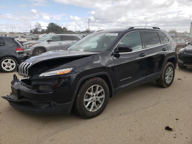 1C4PJMCB2FW787832 - 2015 JEEP CHEROKEE LATITUDE BLACK photo 1