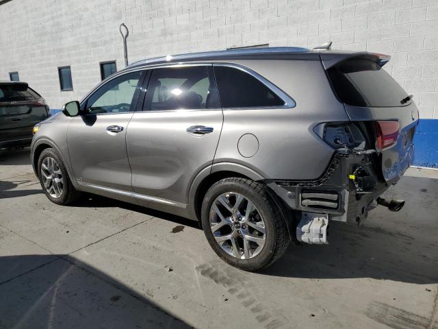 5XYPKDA58KG537688 - 2019 KIA SORENTO SX GRAY photo 2