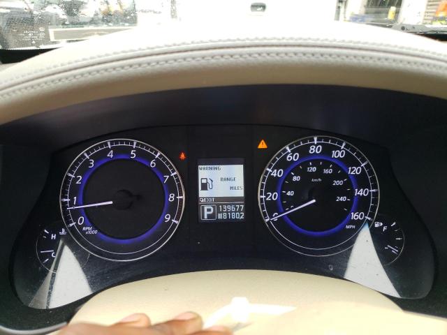 JN1AJ0HP6CM400535 - 2012 INFINITI EX35 BASE Սպիտակ լուսանկար 9