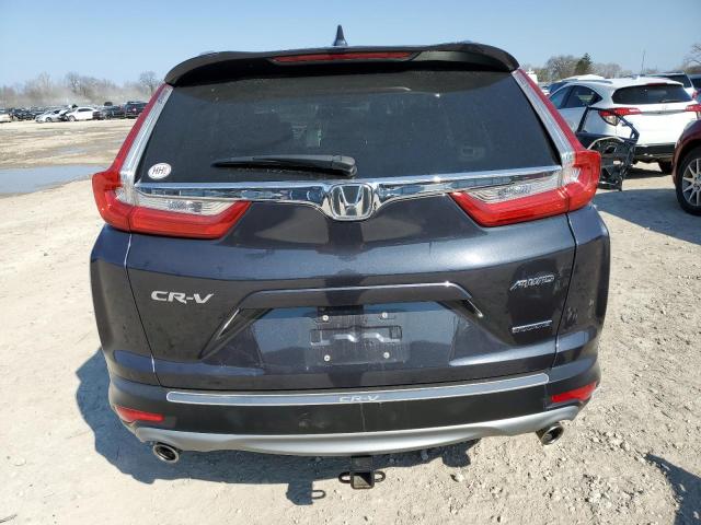 7FARW2H90JE013892 - 2018 HONDA CR-V TOURING GRAY photo 6