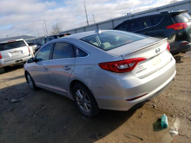 5NPE24AF5FH079560 - 2015 HYUNDAI SONATA SE SILVER photo 2