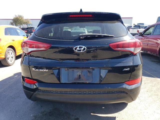 KM8J3CA40JU603809 - 2018 HYUNDAI TUCSON SEL BLACK photo 6