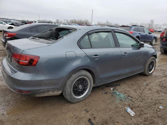 3VW267AJ3GM323468 - 2016 VOLKSWAGEN JETTA S GRAY photo 3