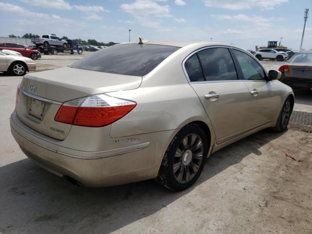 KMHGC46EX9U043441 - 2009 HYUNDAI GENESIS 3.8L GOLD photo 3