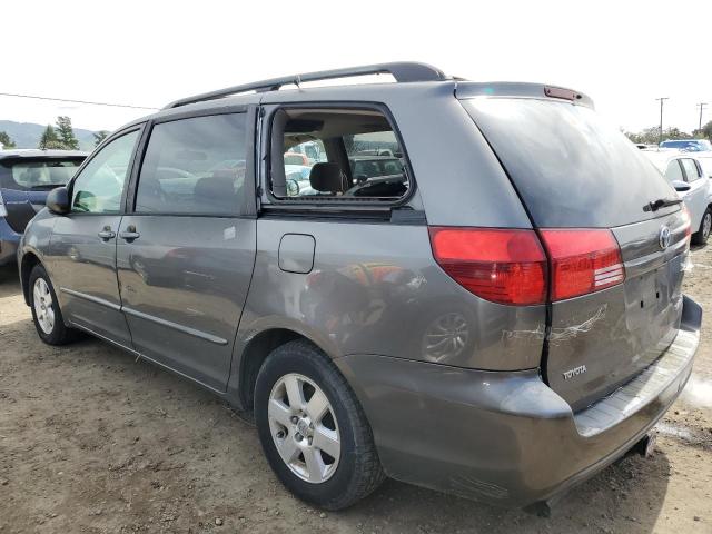 5TDZA22C44S118658 - 2004 TOYOTA SIENNA XLE GRAY photo 2