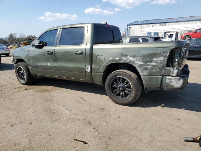 1C6SRFFT5LN302773 - 2020 RAM 1500 BIG HORN/LONE STAR GREEN photo 2