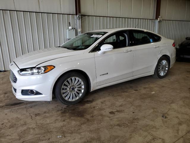 3FA6P0LU5DR336324 - 2013 FORD FUSION SE HYBRID WHITE photo 1