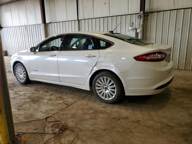 3FA6P0LU5DR336324 - 2013 FORD FUSION SE HYBRID WHITE photo 2