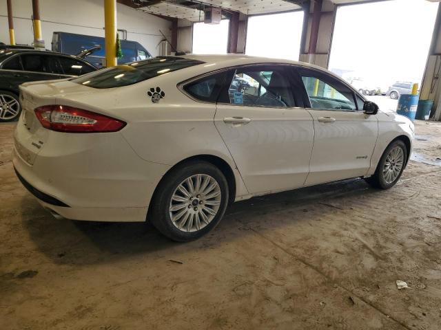 3FA6P0LU5DR336324 - 2013 FORD FUSION SE HYBRID WHITE photo 3