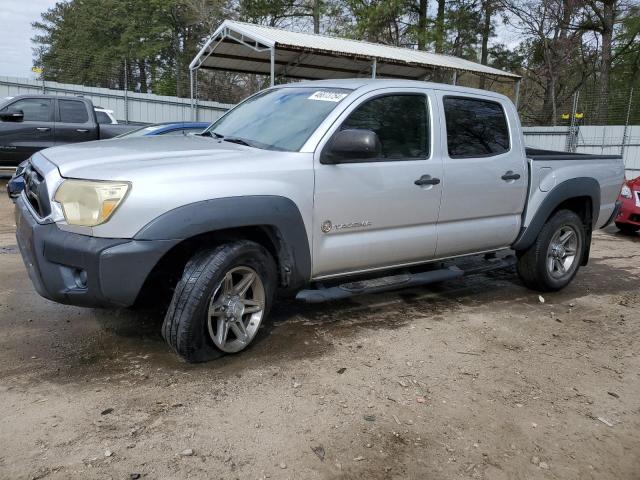 5TFJU4GN0CX026546 - 2012 TOYOTA TACOMA DOUBLE CAB PRERUNNER SILVER photo 1
