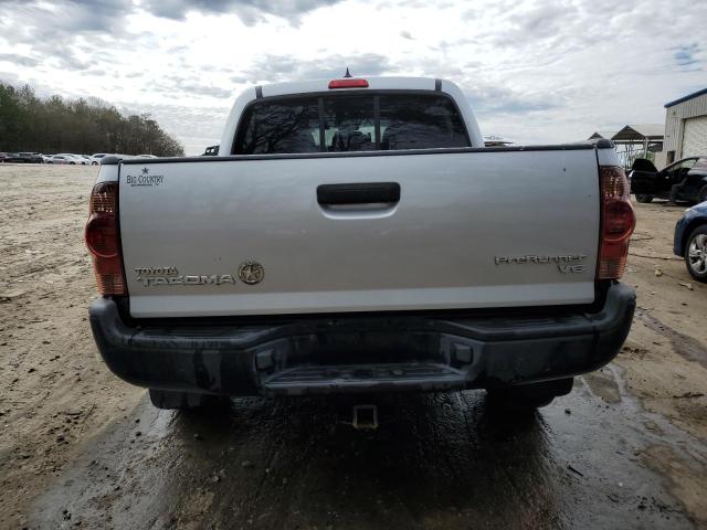 5TFJU4GN0CX026546 - 2012 TOYOTA TACOMA DOUBLE CAB PRERUNNER SILVER photo 6