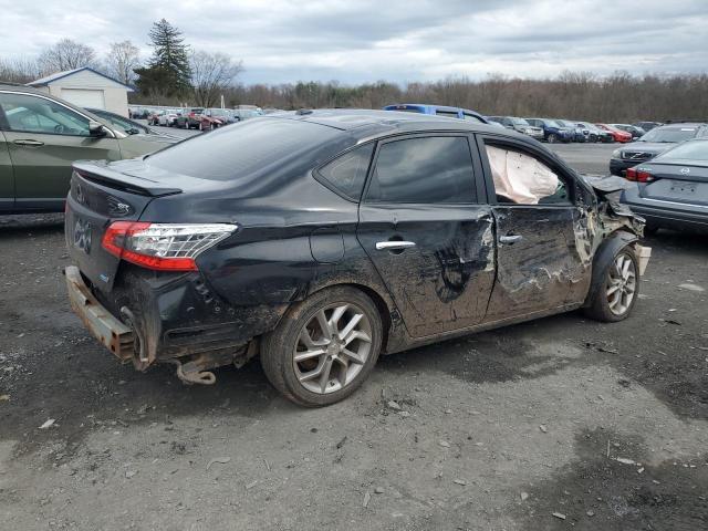 3N1AB7AP7DL725979 - 2013 NISSAN SENTRA S BLACK photo 3