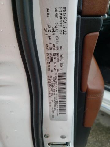 1C4RJFJT5FC800672 - 2015 JEEP GRAND CHER SUMMIT თეთრი ფოტო 13