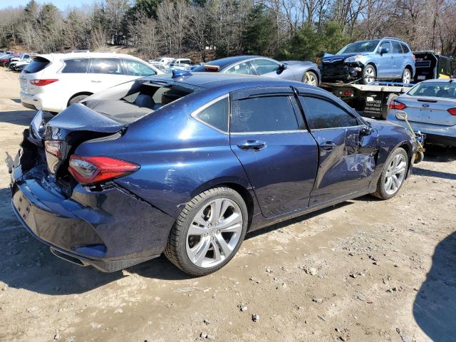 19UUB6F46MA002538 - 2021 ACURA TLX TECHNOLOGY 蓝色 照片 3