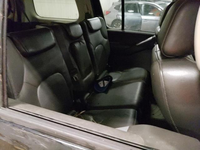 5N1BR18B08C614045 - 2008 NISSAN PATHFINDER LE შავი ფოტო 11