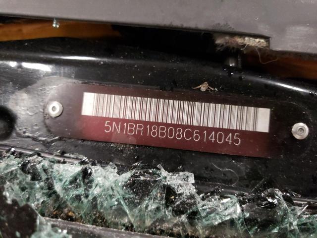 5N1BR18B08C614045 - 2008 NISSAN PATHFINDER LE შავი ფოტო 13