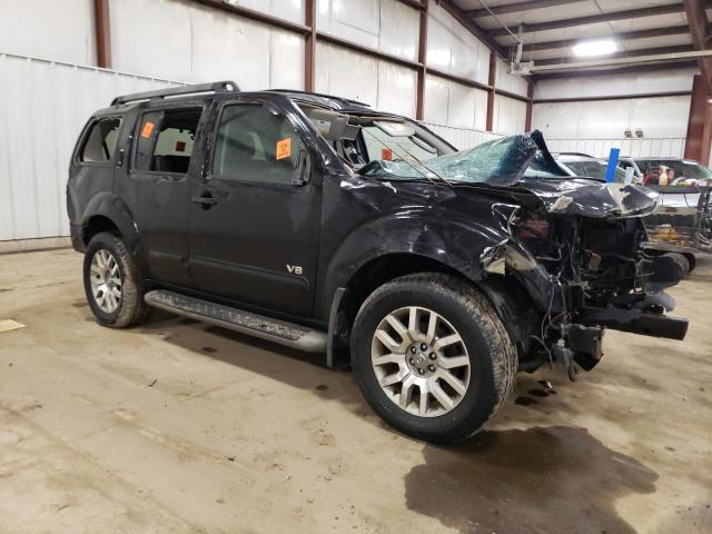 5N1BR18B08C614045 - 2008 NISSAN PATHFINDER LE შავი ფოტო 4