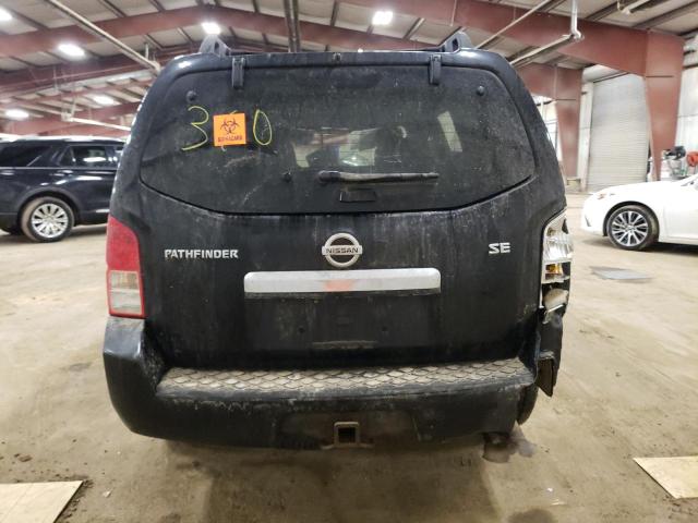 5N1BR18B08C614045 - 2008 NISSAN PATHFINDER LE შავი ფოტო 6