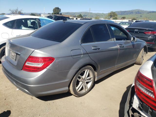 WDDGF4HB2CR218408 - 2012 MERCEDES-BENZ C 250 GRAY photo 3