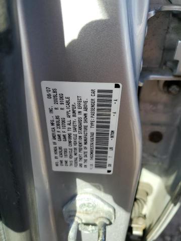 1HGCM66537A104740 - 2007 HONDA ACCORD EX WHITE photo 12