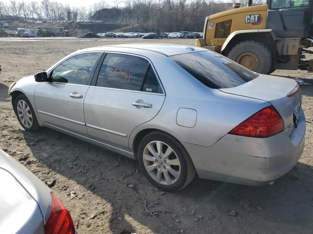 1HGCM66537A104740 - 2007 HONDA ACCORD EX WHITE photo 2