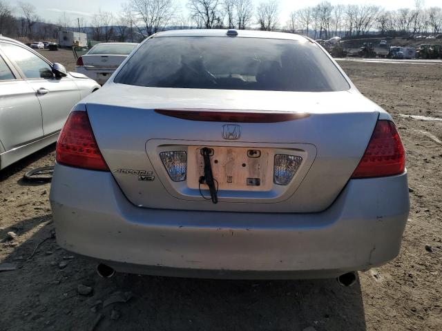 1HGCM66537A104740 - 2007 HONDA ACCORD EX WHITE photo 6