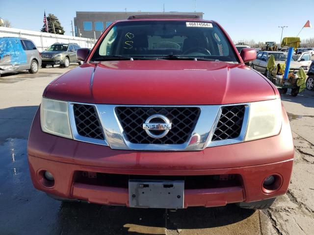 5N1AR18W86C656152 - 2006 NISSAN PATHFINDER LE 红色 照片 5
