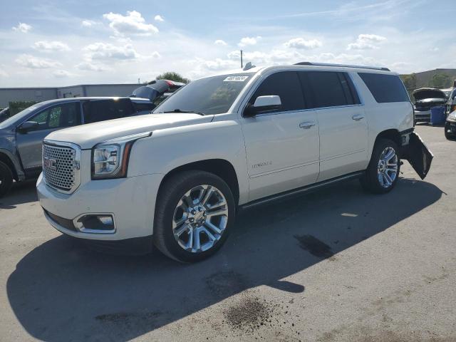 1GKS2JKJ0FR525342 - 2015 GMC YUKON XL DENALI WHITE photo 1