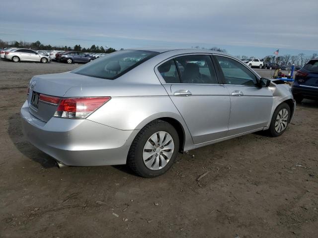 1HGCP2F31BA143592 - 2011 HONDA ACCORD LX SILVER photo 3