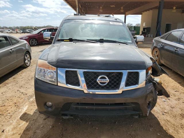 5N1BA0ND3CN608342 - 2012 NISSAN ARMADA SV BLACK photo 5