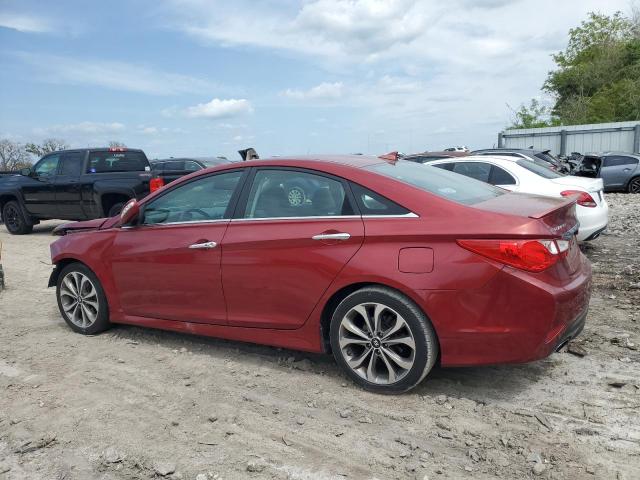 5NPEC4AC7EH815481 - 2014 HYUNDAI SONATA SE RED photo 2