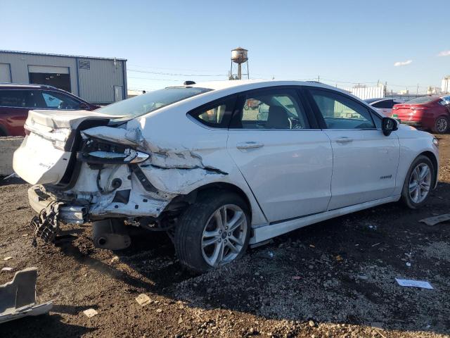 3FA6P0LU0JR193911 - 2018 FORD FUSION SE HYBRID Ақ фото 3