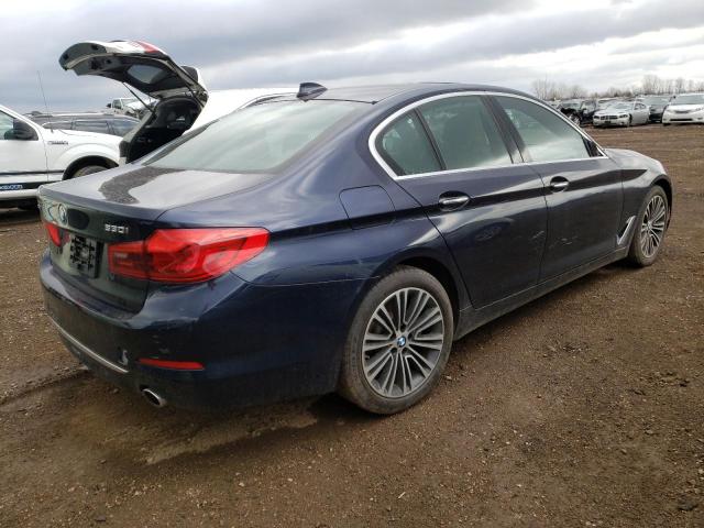 WBAJA7C39HG903697 - 2017 BMW 530 XI BLUE photo 3