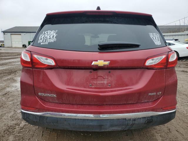 2GNAXUEVXK6274318 - 2019 CHEVROLET EQUINOX LT BURGUNDY photo 6