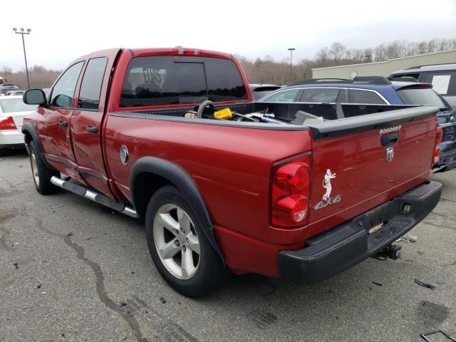 1D7HU182X7J558161 - 2007 DODGE RAM 1500 ST RED photo 2