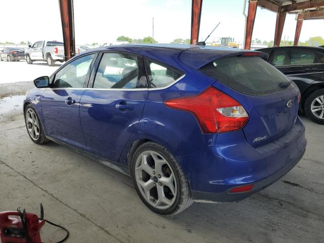 1FADP3N23EL191126 - 2014 FORD FOCUS TITANIUM BLUE photo 2