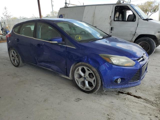 1FADP3N23EL191126 - 2014 FORD FOCUS TITANIUM BLUE photo 4