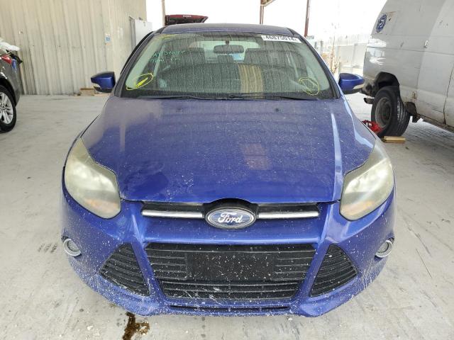 1FADP3N23EL191126 - 2014 FORD FOCUS TITANIUM BLUE photo 5